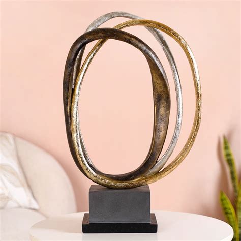 Unity Rings Statement Decor Online - Premium Decor Object | Nestasia