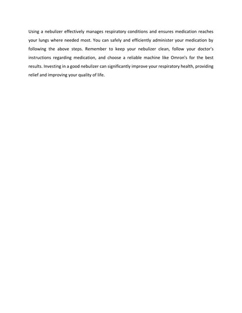 Image result for Nebulizer User Guide