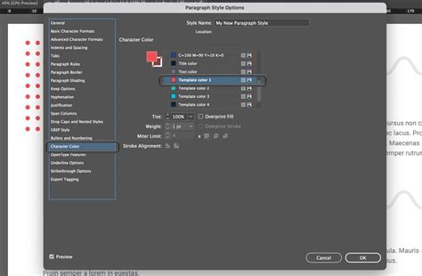 Image result for Bullet List InDesign
