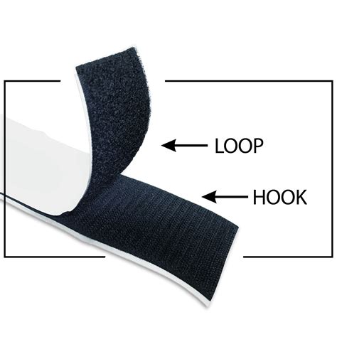 Self-Adhesive Velcro ® Strip | 3 Inch | HC Brands