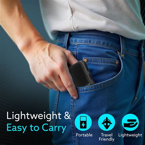 AGARO Regency Power Bank 10000 mAh, 22.5W Power Delivery for Smartphones