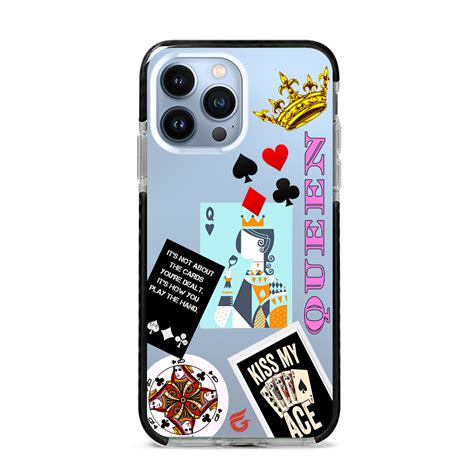 Queen card iPhone Case – Fitoorz
