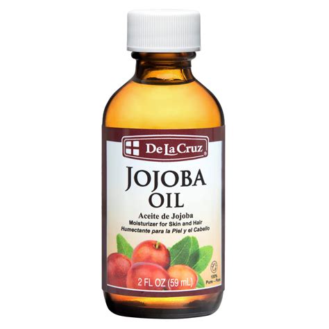 De La Cruz 100% Natural Cold Pressed Jojoba Oil For Face, Hair Moisturizer, 2 fl Oz - Walmart.com