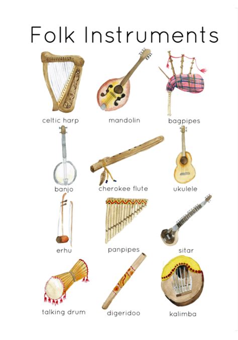 Image result for English Folk Music Instruments
