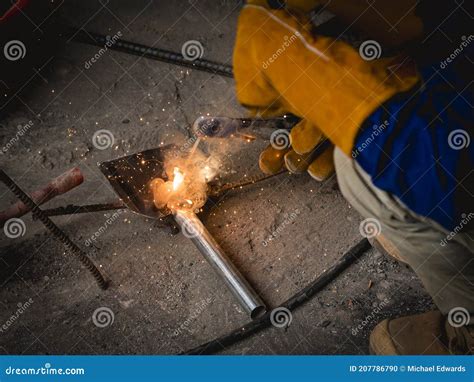 Shielded Metal Arc Welding SMAW, Also Known As Manual Metal Arc Welding ...