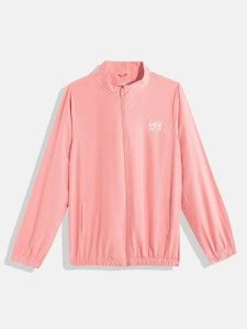 HRX by Hrithik Roshan Full Sleeve Solid Girls Jacket - Buy HRX by ...