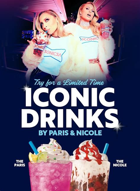 Paris Hilton, Nicole Richie revisit SONIC to launch 2 new iconic drinks ...