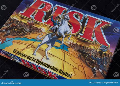 Strategy Board Game Knowed As Classic Risk Box Editorial Photography ...