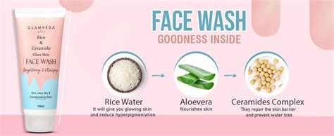 Glamveda Rice & Ceramide Korean Glass Skin Combo Gift Pack | Skin ...