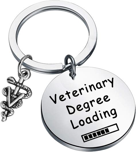 Buy HOLLP Veterinarian Graduation Gifts Veterinary Technician Keychain ...