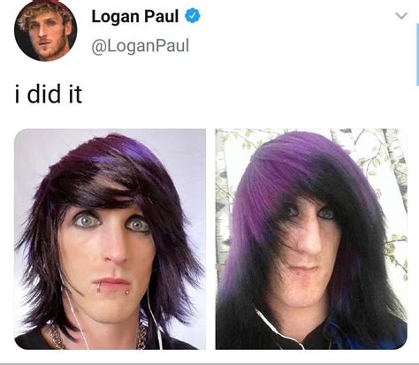 Logan Paul's Emo Makeover Is Causing A Stir And Here's Why Fans Are ...