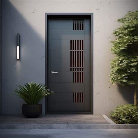 Stylish and Modern Steel Door Designs For Your Home's Entryway