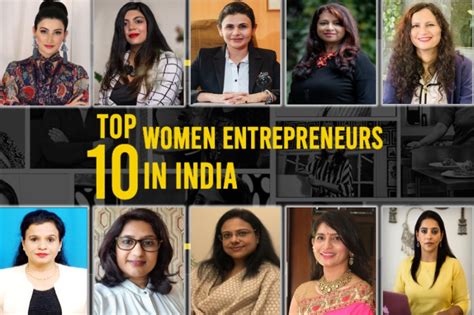Top 10 Women Entrepreneurs in India 2023 - b2b