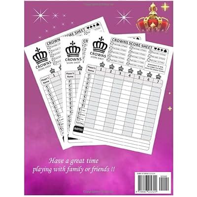 Buy Crowns Score Sheets: Crowns Score Pads with Size 8.5 x 11 inches ...