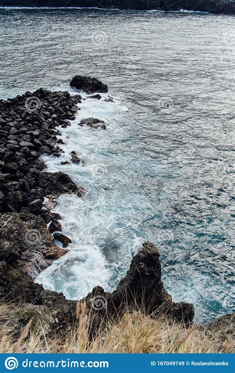 Breaking Waves on the Coast of Tenerife Island, Canary Islands ...
