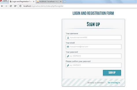 Image result for Using PHP Create Registration Form