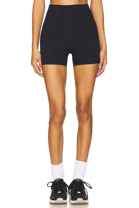 WellBeing + BeingWell Movewell Rio 4 Inch Short in Black | REVOLVE