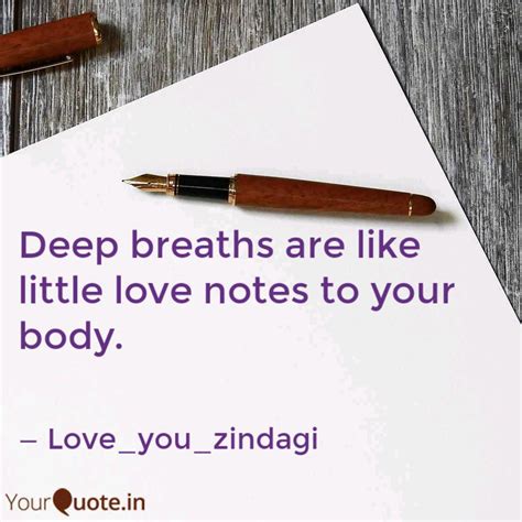Deep breaths are like lit... | Quotes & Writings by kavya shukla ...