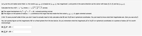 Image result for Radial Unit Vector Equation