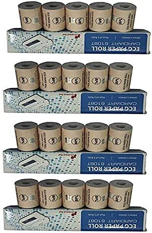 BPL ECG PAPER FOR (6108T ECG PAPER) (50mm X 20mm, pack of 20 Roll ...