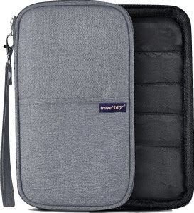 travel360 degree Passport Pouch Grey - Price in India | Flipkart.com