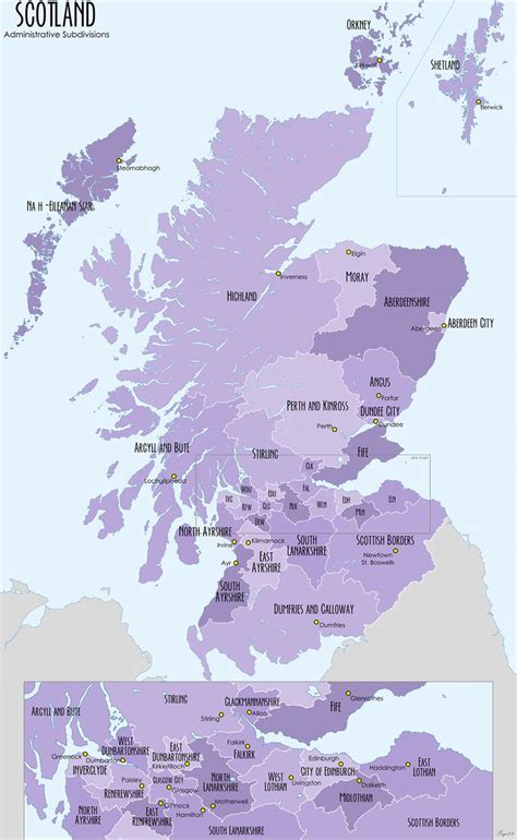 Image result for Scottish Map