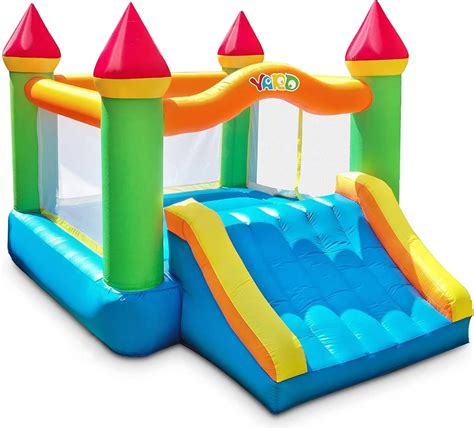 YARD Bounce House, Inflatable Royal Bouncer Durable Seam Forced Buffer Strips, 12 ft x 9 ft x 8 ...
