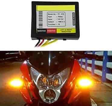 SELVIKE Universal Bike Hazard Flasher (16 Patterns Water Proof) - Price ...