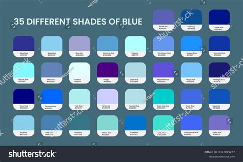 Image result for Blue Color Names