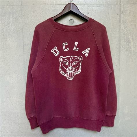 60's College Print Sweat Shirts | Pigsty Harajuku