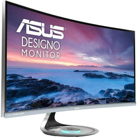 ASUS Designo Curved MX34VQ 34” UWQHD 100Hz Frameless Monitor with ...