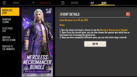 How To Get Free Fire Merciless Necromancer Bundle