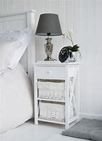 Image result for Pinterest White Bedside Tables