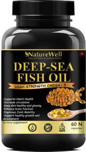 Naturewell Deep Sea Fish Oil 2500mg (Omega 3 Fish Oil) Price in India ...