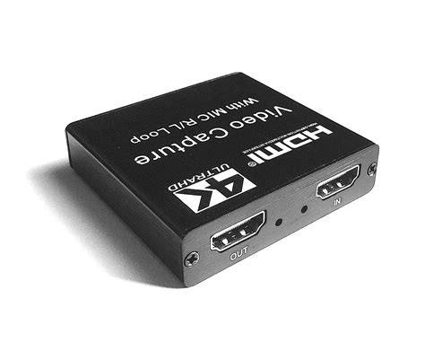 1Goal® 4K Input Audio Video Game Capture Card | Faster Processor ...