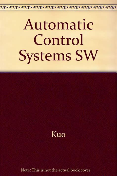 Automatic Control Systems SW : Kuo: Amazon.in: Books