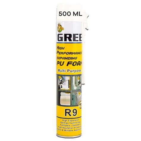 GREE Amro PU Foam Spray - DIY Expansion Foam for Gap Filling & Insulat ...
