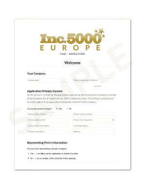 Fillable Online FAQS SAMPLE FORM Fax Email Print - pdfFiller