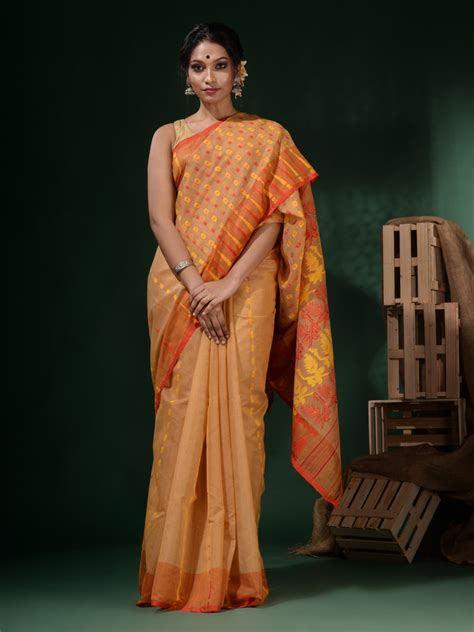 Buy Latest Jamdani Saree, Cotton, Linen, Soft Silk | INR 2400 Onwards ...