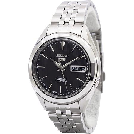 Seiko Men's Analog 5 Automatic Stainless-Steel Fashion Watch (SNXS79K ...