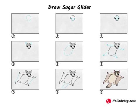 How To Draw A Glider Step By Step at Jacqueline Sadler blog