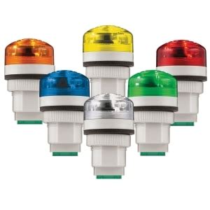 PMC Panel Mount LED Combination Audible/Visual Signal