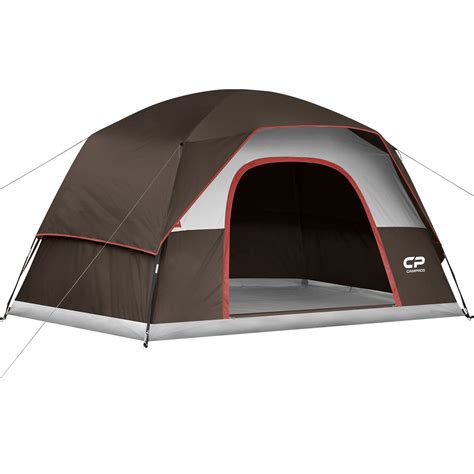 CAMPROS CP 6-Person Easy Setup Waterproof Camping Tent with Extra ...