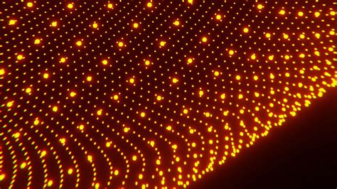 Wallpaper dots, mesh, glow, abstraction, orange hd, picture, image