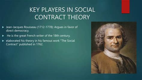 Social Contract Theory Rousseau