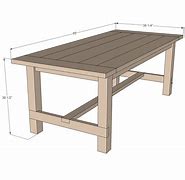 Image result for Plans Table À Rallonges