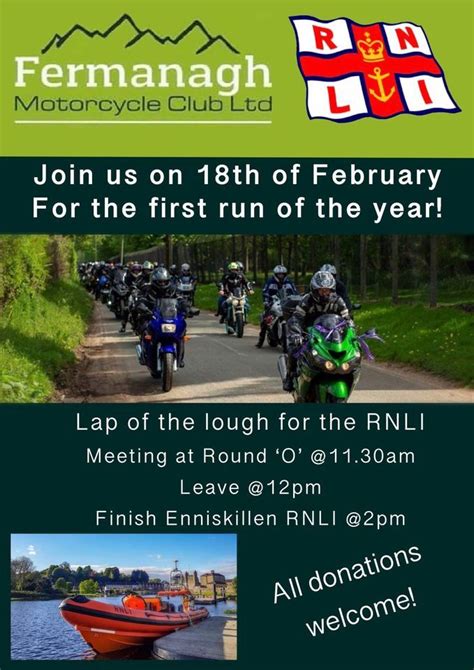 Lap of the Lough in aid of RLNI, The Round "O", Omagh, 18 February 2024 ...
