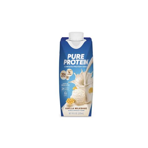 Pure Protein Shake Vanilla Milkshake – FitMarket Panamá