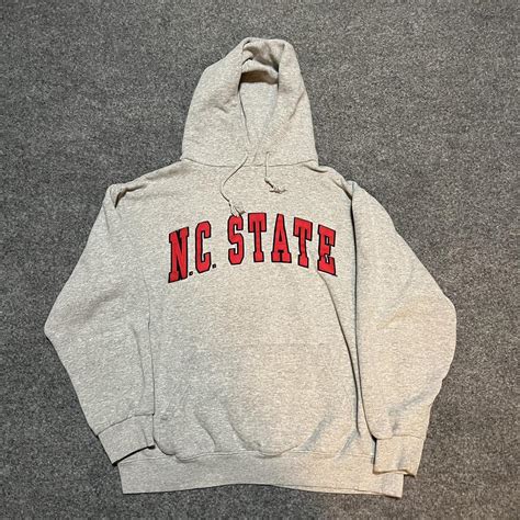 Vintage NC state hoodie college Wolfpack No tag... - Depop