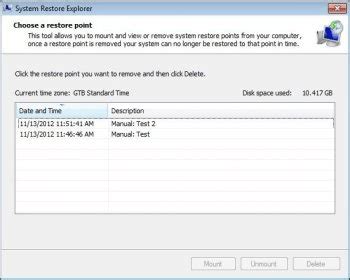 Image result for System Restore Explorer Empty Files